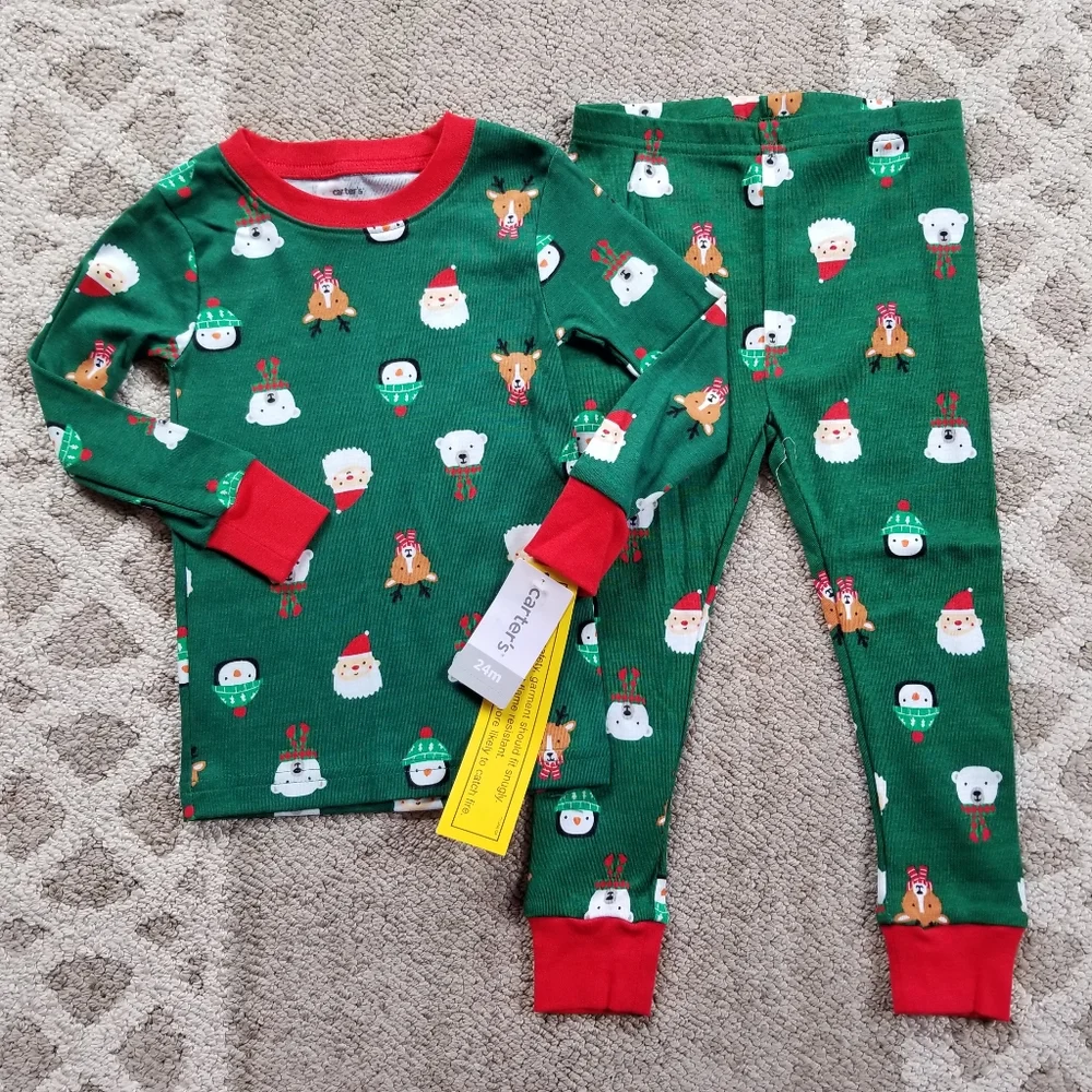 Carter's Christmas Holiday 2-Piece Pajamas